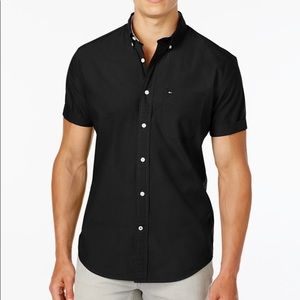 Tommy Hilfiger Men's Short-Sleeve Button-Down